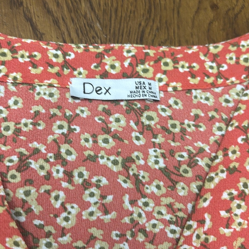 Floral Red Jumpsuit - Picture 3 of 14